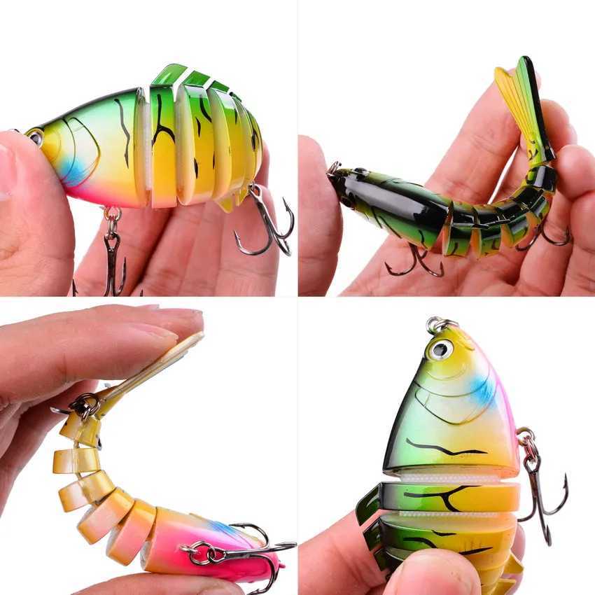 Aorace 5pcs Sinking Wobbr Set Crankbaits Fishing Kit Artificial Bait Hard Lure Swimbait Pike Wobbrs For Bass Fishing TackXJ241128