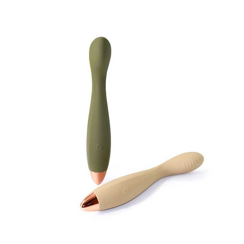 Wosilicone G Spot Clitoris Vibrator Massage Portable Women Sex Toys Vaginal Nipple Stimulation Vibrator Dildo Massager AV StickXJ241206