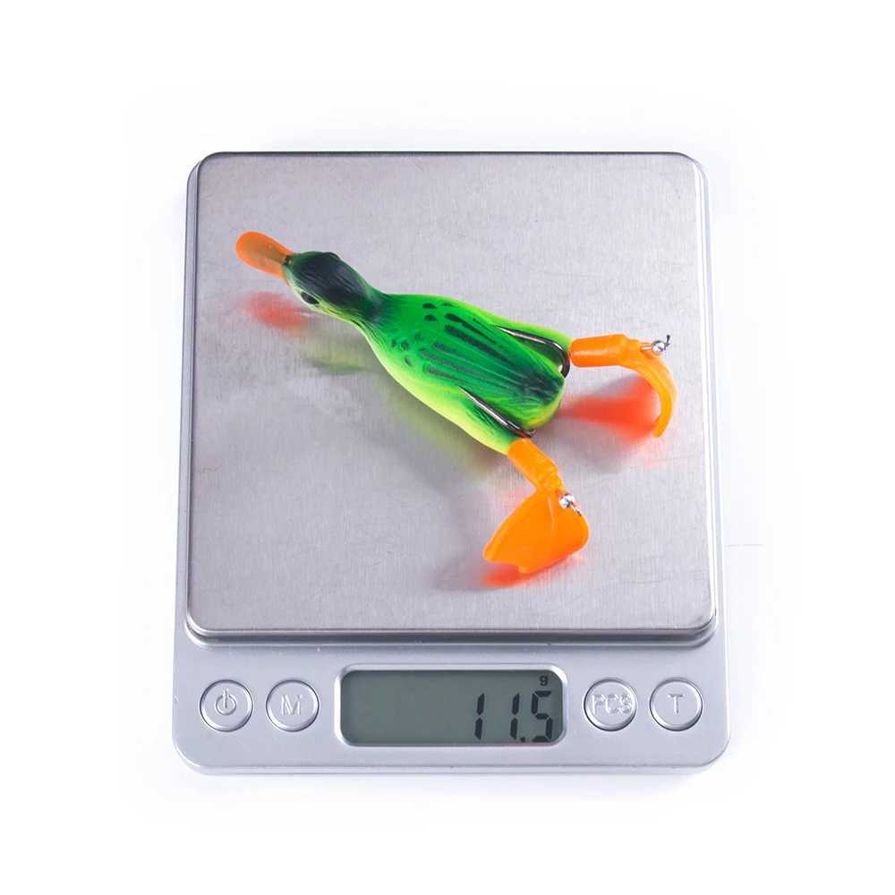 11.2g 8.5cm duck Fishing Lure Ducking Fishing Frog Lure Artificial Bait Duckling 3D Eyes Fishing Baits Bass Carp Pike FishingXJ241128