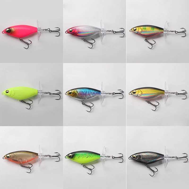 Rotating Bait Doub Snail Design Artificial Bait Hard Bait 6g 11g Bait Fishing Bass Mandarin Fish Tail Spinner Sea FishingXJ241128