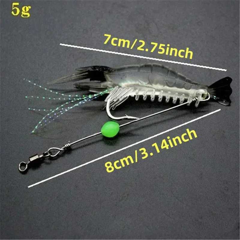 Delysia King 7pcs/set 8cm5g simulation soft baitXJ241128