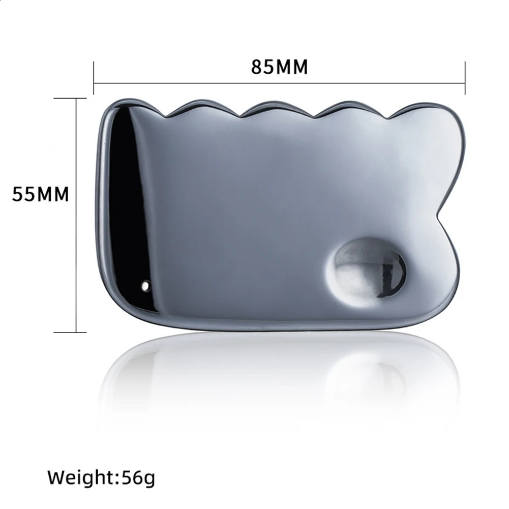Terahertz Gua Sha Massage Tools Natural Jade Gua Sha Massager Gouache Scraper Stone Neck Body Hydrotherapy Beauty Scraper 241206