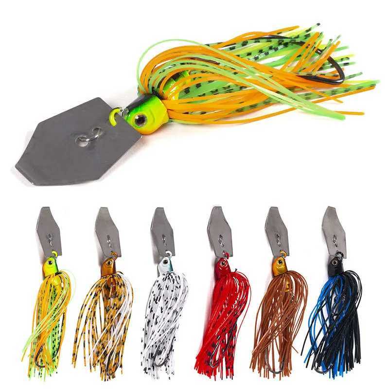 11g 10cm Chatter Bait Spinner Bait Weedss Fishing Lure Buzzbait Wobbr Chatteait for Bass Pike Walye Fish AccoryXJ241128