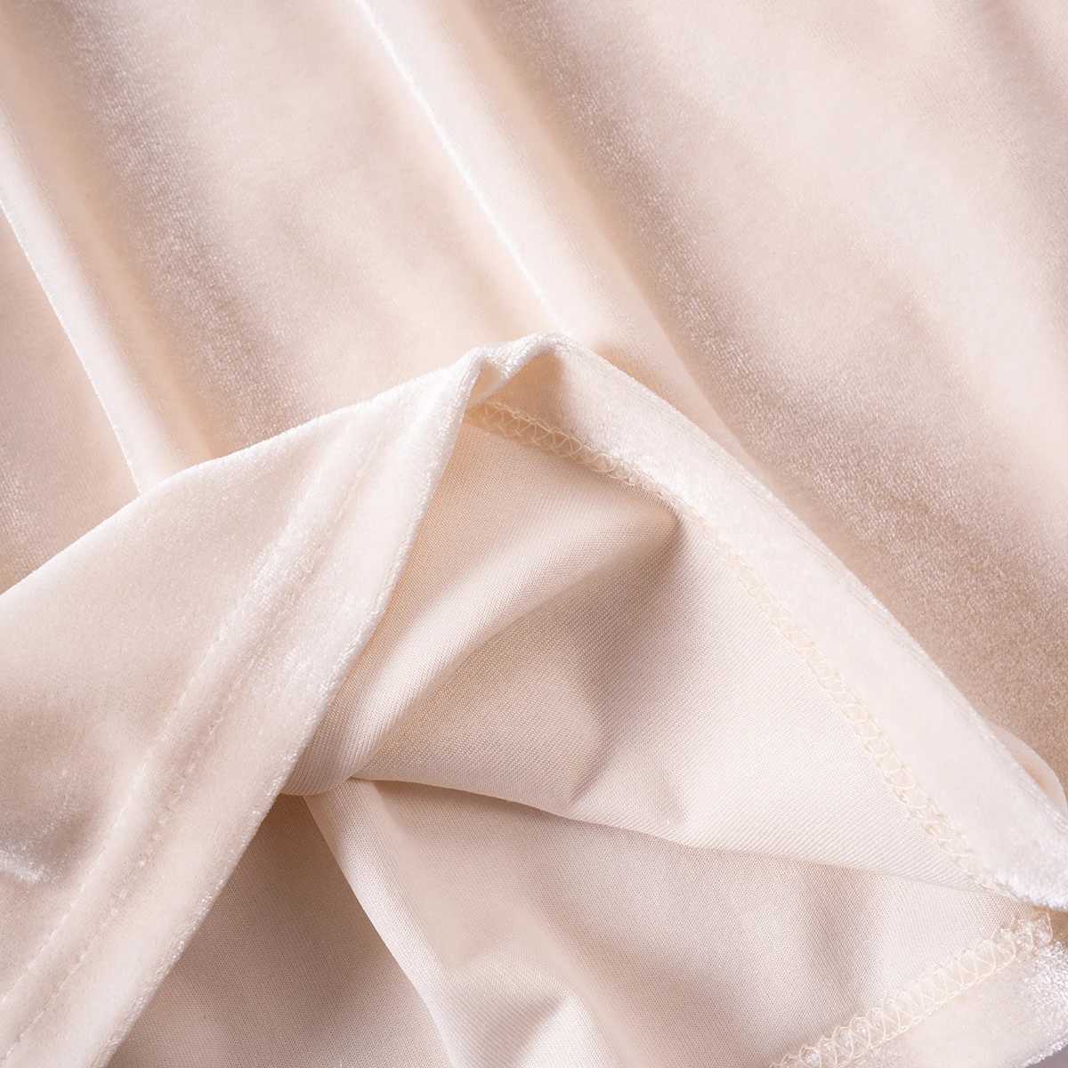 Autumn Young Girls Long Sleeve Dress 2024 New Solid Colour Velour Dress Sweet and Cute for Daily or Going Out WearXJ241206