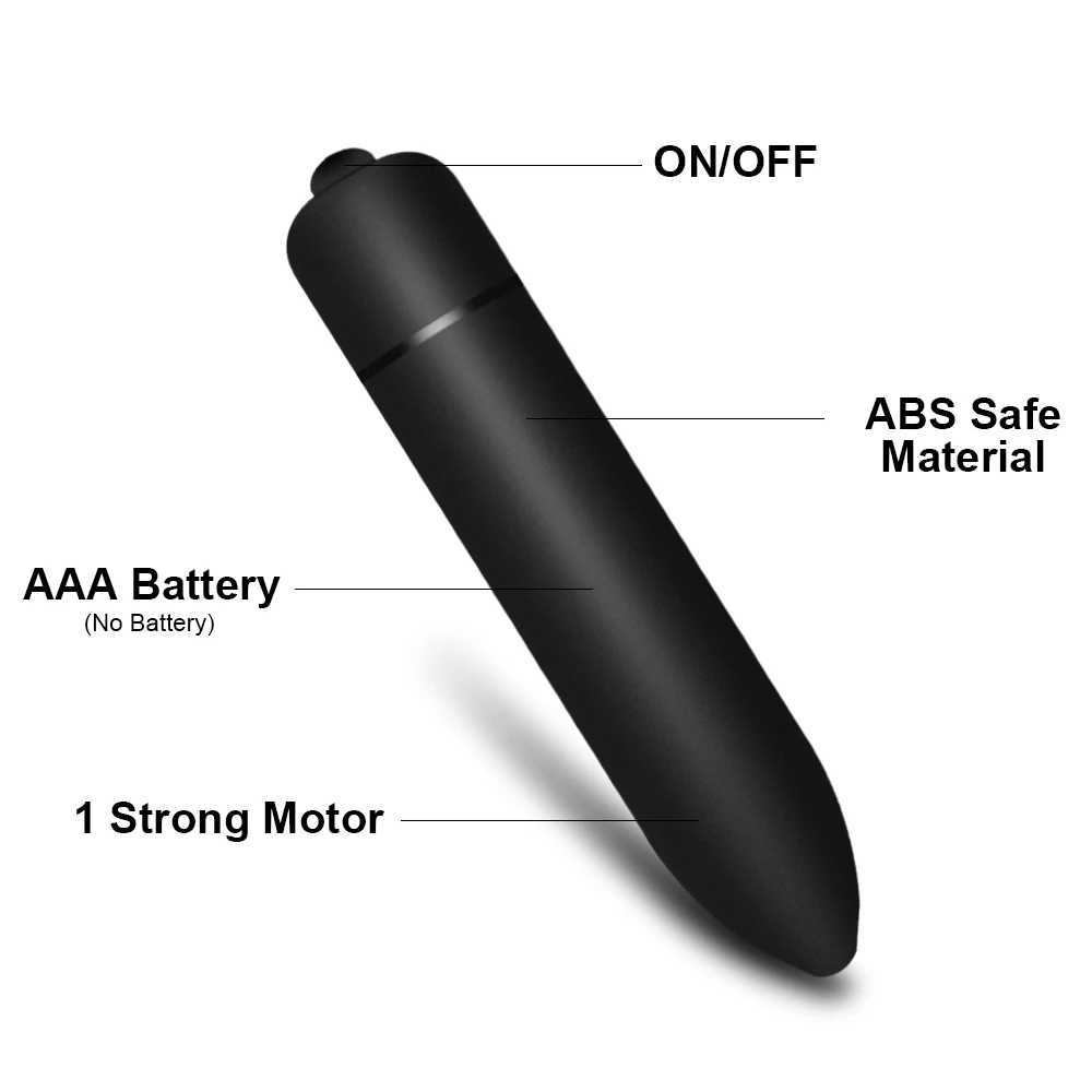 Mini Bullet Vibrator for Women 10 Speed G Spot Vagina Clitoris Stimulator Dildo Female Sex Toys for Masturbation Adult 18XJ241206
