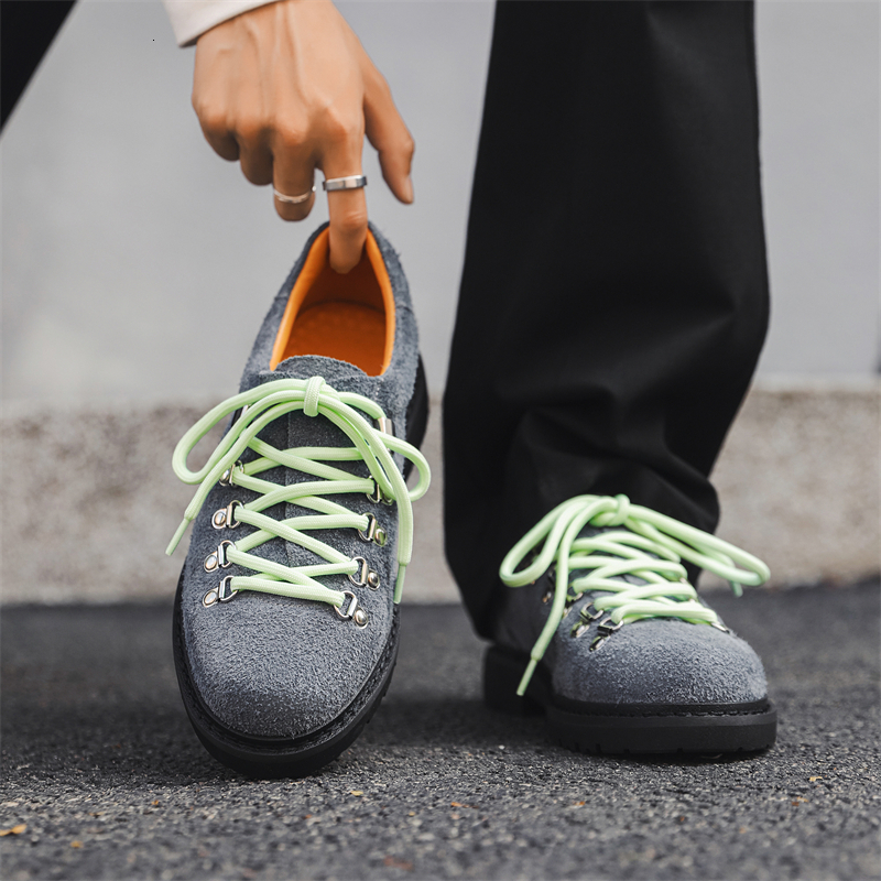 Autumn and Winter New Fashionable Personalized Quality Men's Casual Shoes Designer Thick Bottom Comfortable Simple Handsome Charm Trendy Casual S