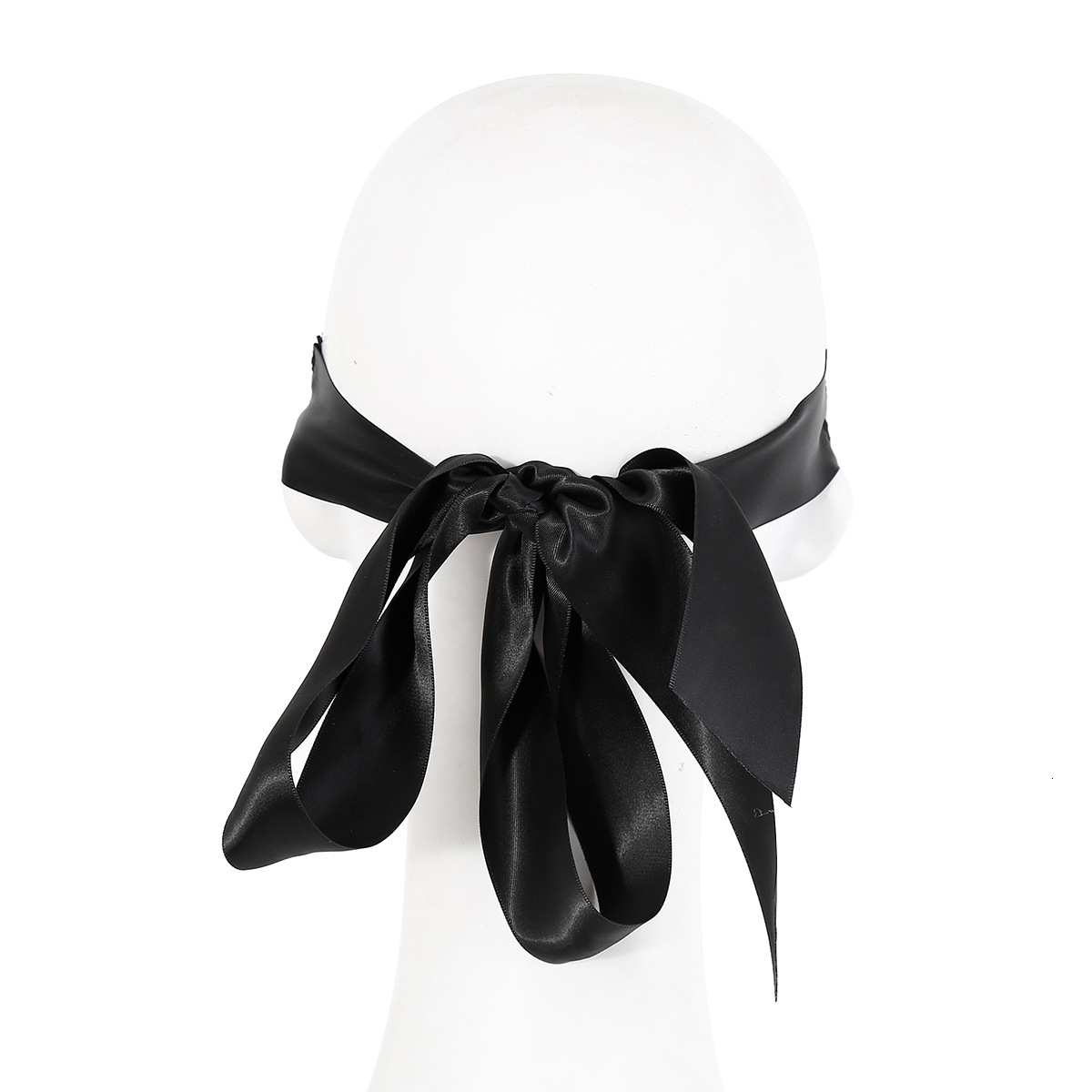 SM adult sex toys, men's and women's flirting games, black lace straps, eye masks, adjustable blindfolds