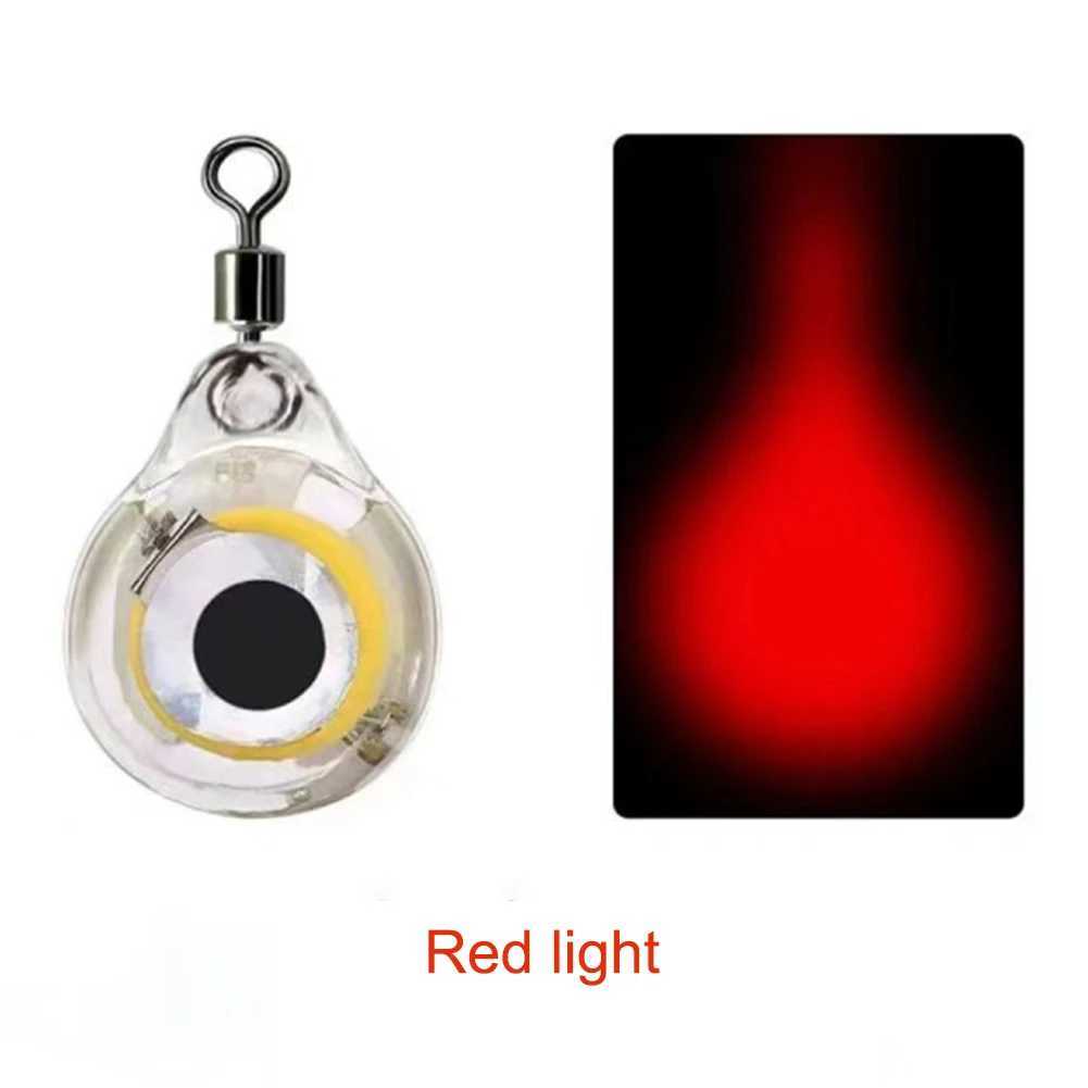 10Pcs Mini Fishing Lure Light D Deep Drop Underwater Eye Shape Fishing Squid Fishing Bait Luminous Lure for Attracting FishXJ241128