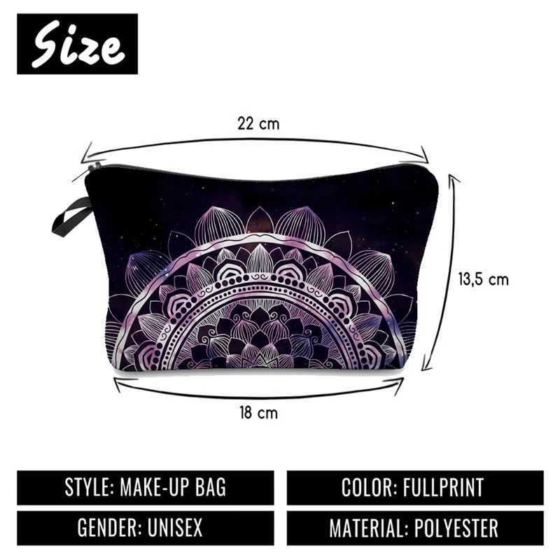 Cosmetic Organizer Bag Make Up Heat Transfer Printing Cosmetic Bag Fi Women Makeup Bag Waterproof Multifuncti Pencil CaseXJ241206