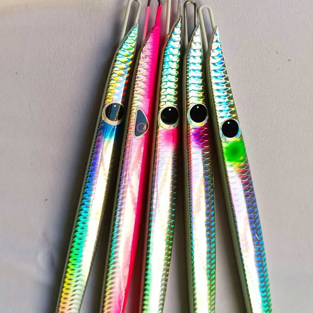 AS Fast JIg Lure Fishing Glow Jig Speed Falling Angr 80g100g Boat Sea Fishing Metal Hard Vertical Bait Sinking Pesca BaitXJ241128