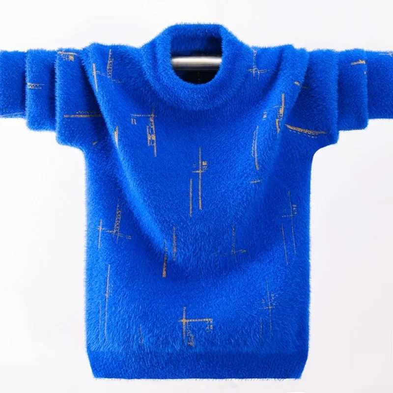 Cardigan Boys thick sweater autumn and winter fashion new knitted sweater childrens clothing childrens clothing 4 5 6 7 9 10 11 12 years Q241205