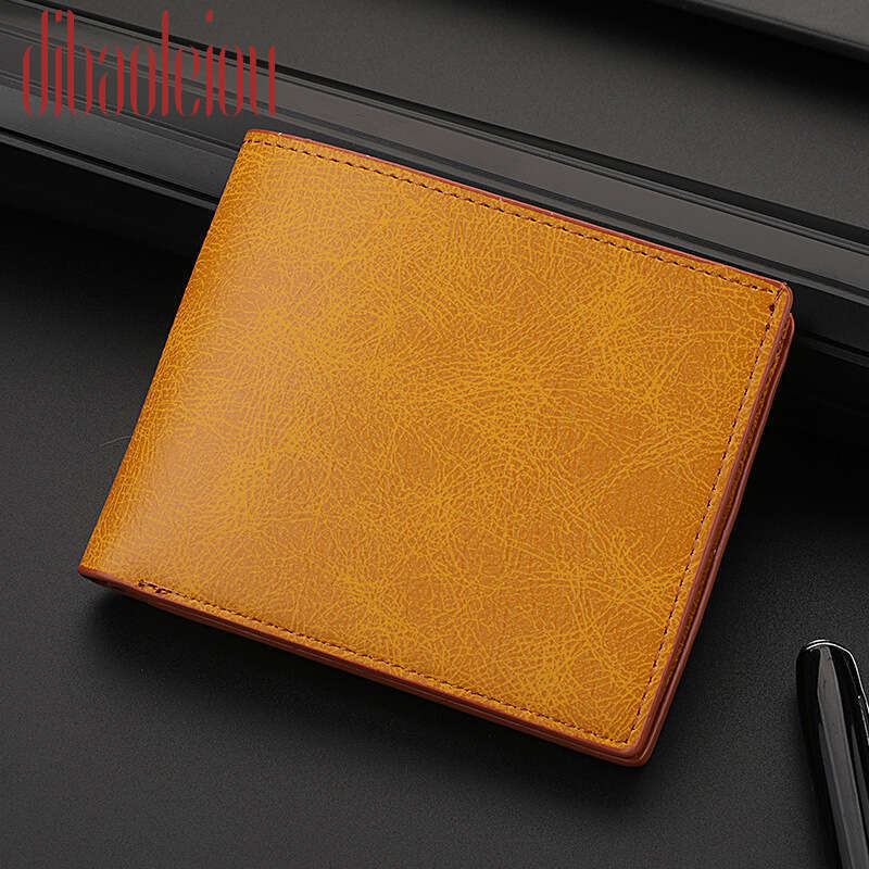 Horizontal Short Men's European And American US Men's Small Wallet Fashion Quality Classic B3