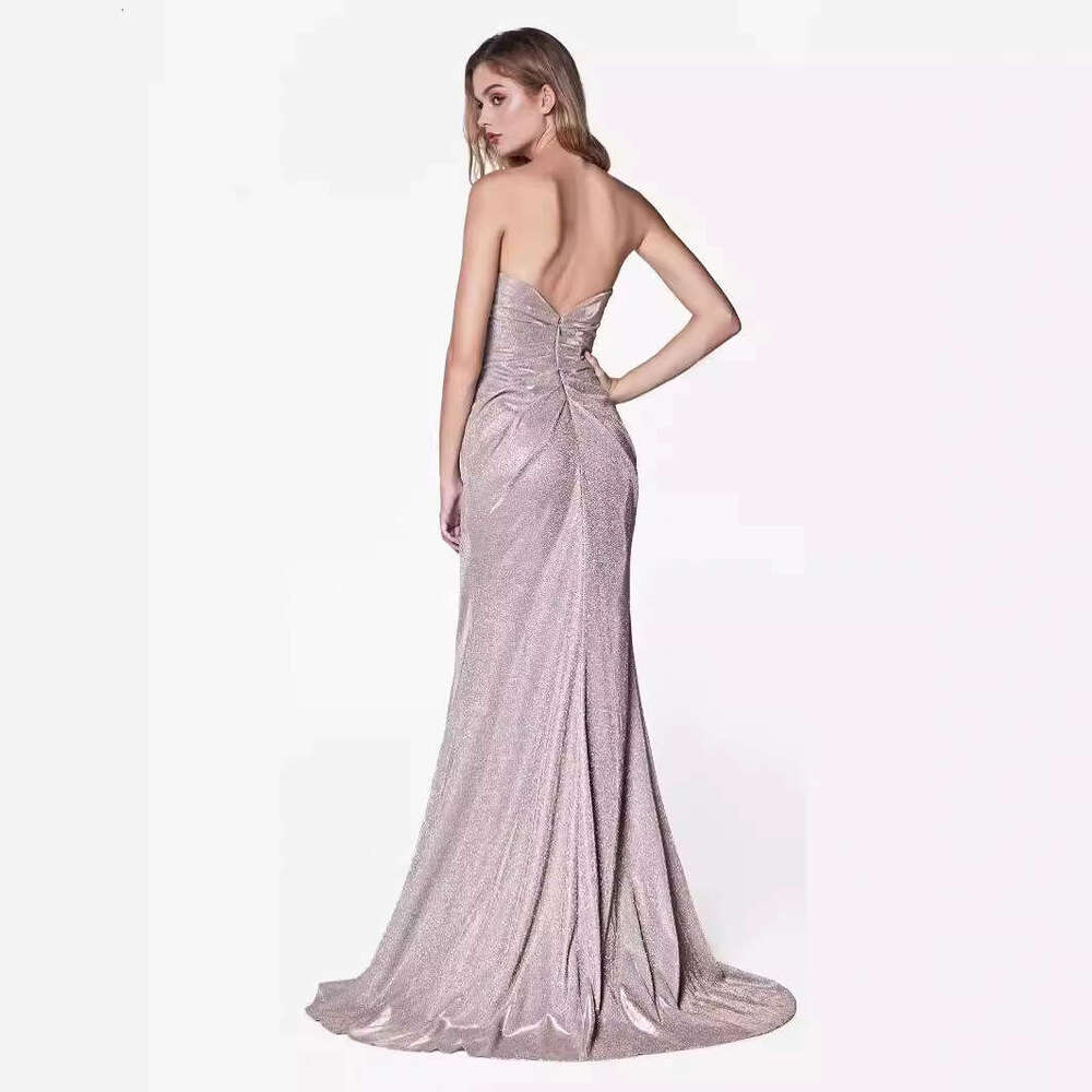 Strap, Flash Banquet Event, Elegant Look, Thin and Long Evening Dress, 2024 New Casual Fashion Trendy Clothing