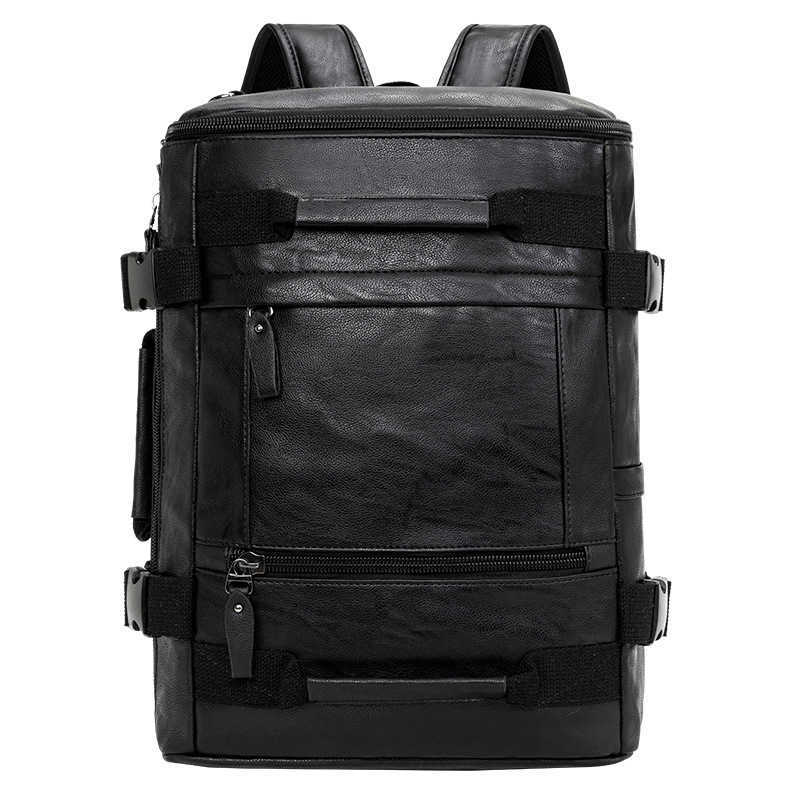 Fashionable large capacity waterproof computer backpack, men's business travel backpack, college student trend 241215