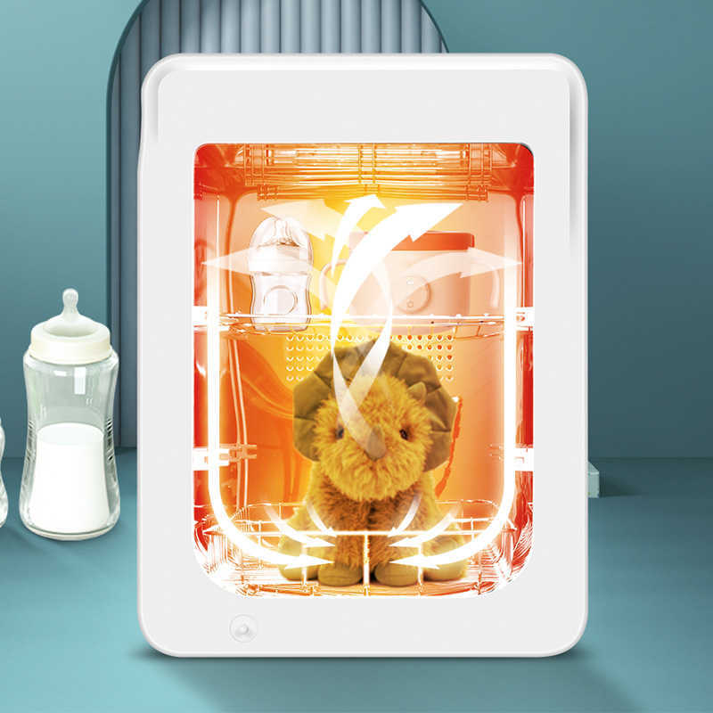 Bottle Warmers Sterilizers# Bottle disinfection cabinet dryer milk warmer three in one intelligent UV sterilization and disinfection baby sterilizer p
