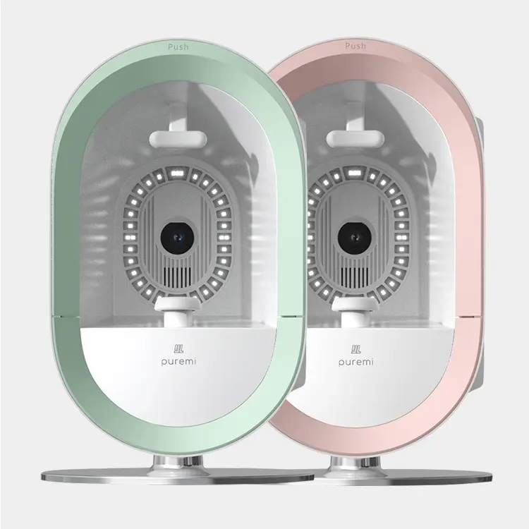 Professional Smart Skin Analysis Facial Care Skin Analyzer Devices Analyzer Skin 3D Digital Facial Scanner Face Detector Diagnostic Machine Home Salon