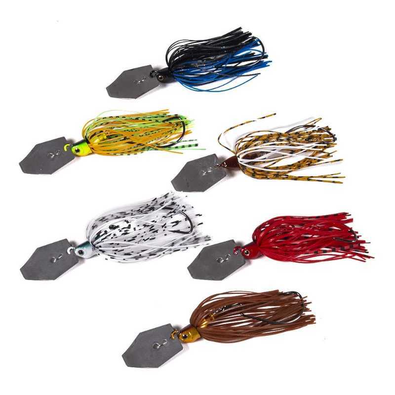 11g 10cm Chatter Bait Spinner Bait Weedss Fishing Lure Buzzbait Wobbr Chatteait for Bass Pike Walye Fish AccoryXJ241128