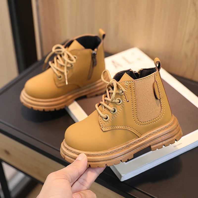 Baby Boys Girls Boots Autumn Winter New Mesh Ankle Boots Soft Bottom Anti Slip Toddler Shoes Fashion Cotton Boots Kids SneakersXJ241206