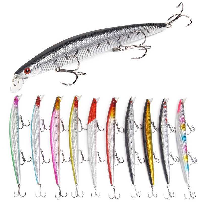 Minnow Floating Fishing Lure 18.5CM 23G Diving 0.5-2M Sea Fishing Pesca Plastic Crank Hard Bait Fishing Tack Swim WobbrsXJ241128