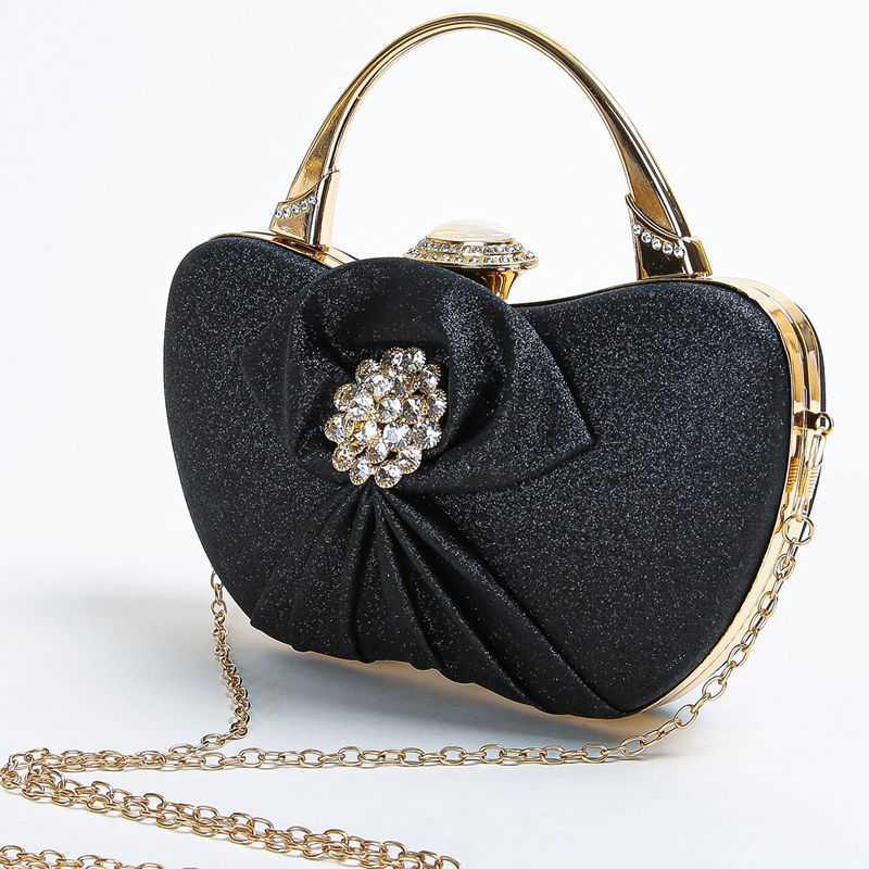Clutch Bag Direct New Fashionable Banquet Bag Womens Folded Diamond Style Handheld Bag Banquet Wedding Party Bag 240920