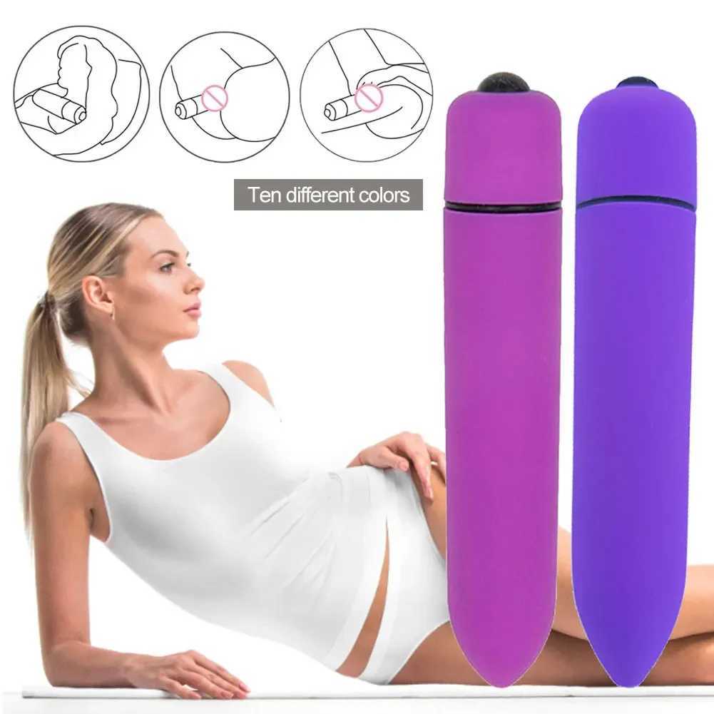 Mini Bullet Vibrator Vaginal Massage Dildo Vibrador Sex Toys for Women G-Spot Vibrating Clitoris Stimulator Female MasturbatorXJ241206