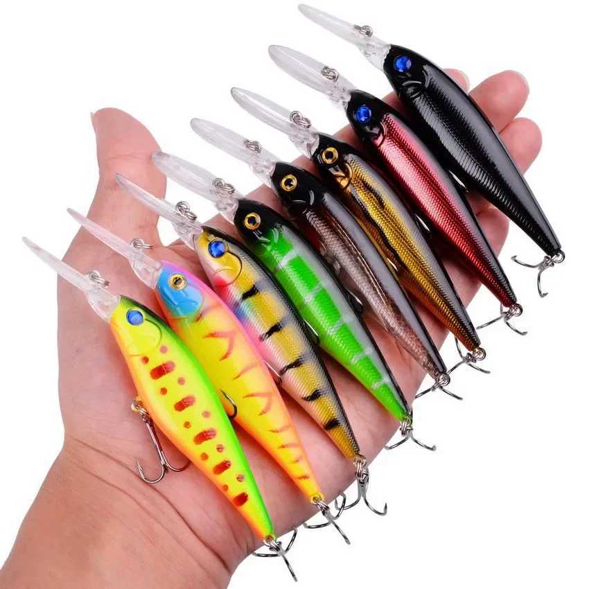 3/5/8pcs Fishing Lure Set Fishing Hard Bait Mini Minnow Floating Swing Crankbait Crazy Wobbrs Artificial Bionic Crank LuresXJ241128