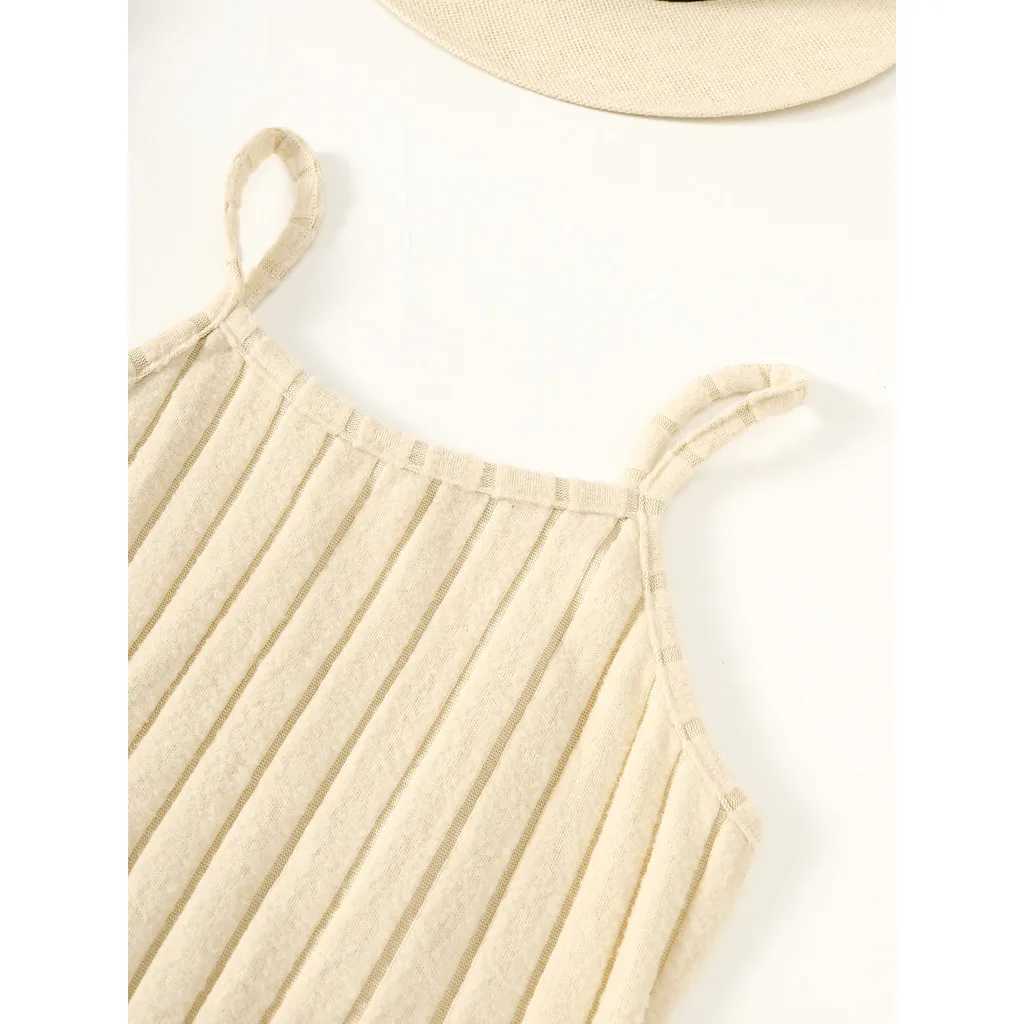 8-14 Years Children Girl 2PCS Clothes Set Solid Long Sleeve Knited Top with Sling Hip Wrap Dress Kid Autumn Elegant Par OutfitXJ241206