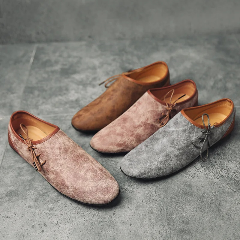 Summer Men Shoes Casual Breathable Soft Mens Loafers Light Leather Shoes Flats Fashion Slip-On Driving Shoes Zapatillas Hombre 241206