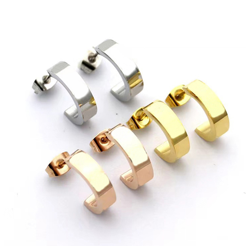 2024 Brand New Hoop Earring Fashion Classic 18K Gold Earrings Korean simple style Unisex diamond earrings designer Womens jewelry