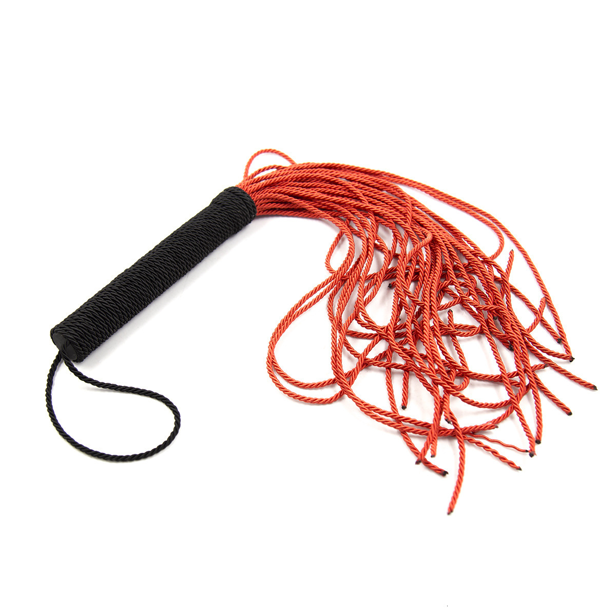 Manufacturer spot wholesale European and American SM adult flirting products spanking purple whip sex toys nylon rope whip hair replacement