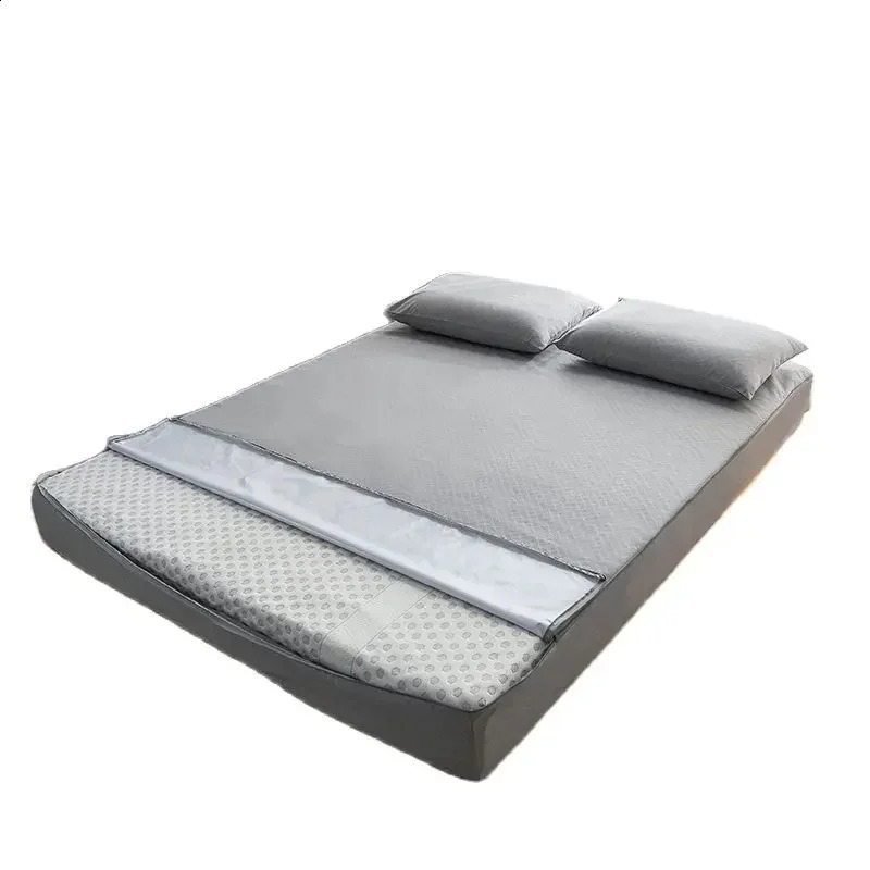 Waterproof Mattress Cover With Zipper Six Sides All Inclusive Tatami Mattress Cover Queen Quilted Bed Fitted Sheet Customizable 241205