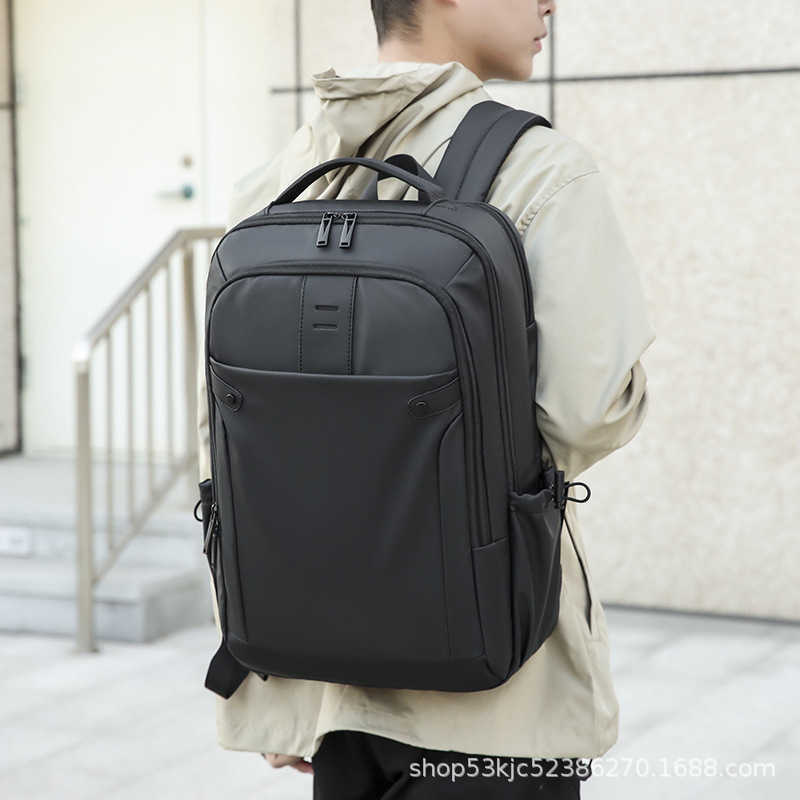 backpack anti splash business commuting backpack computer bag large capacity student men's backpack 241215