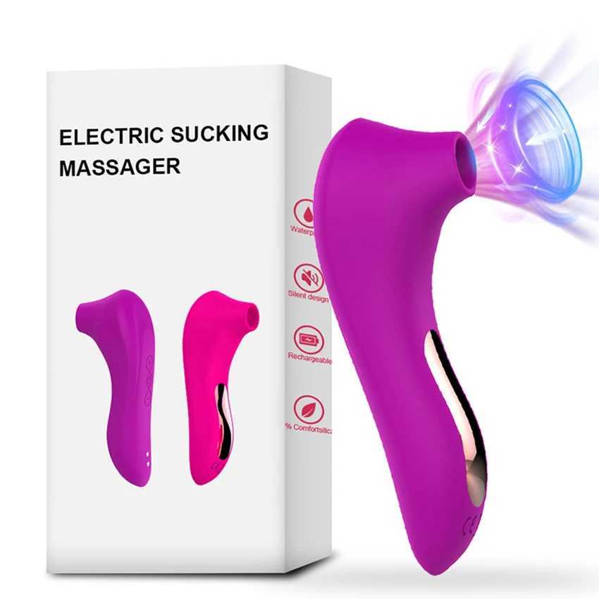 Powerful Sucker Clitoris Sucking Vibrator Female Clit Nipple Oral Vacuum Stimulator Massager Sex Toys Adults Goods for WomenXJ241206