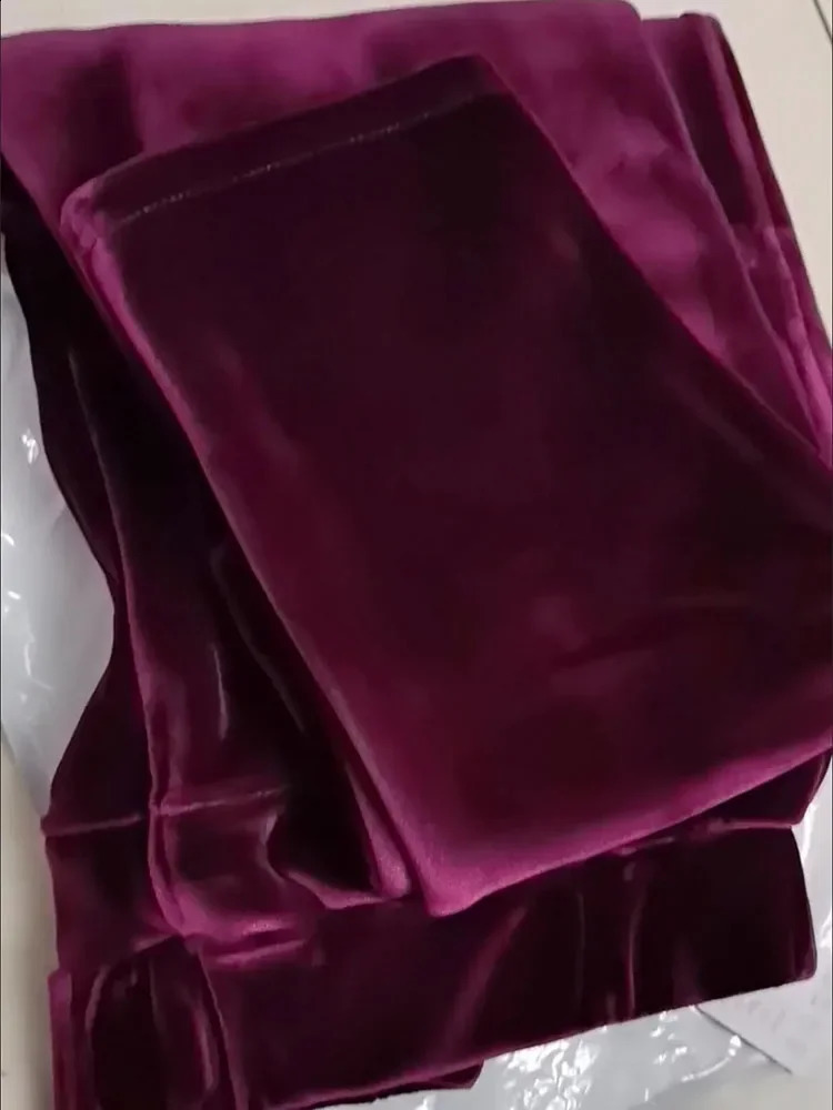 Winter pleated high waisted mens straight style ultra-thin plush velvet lined pants South Korea casual warm thick Spodnie 241202