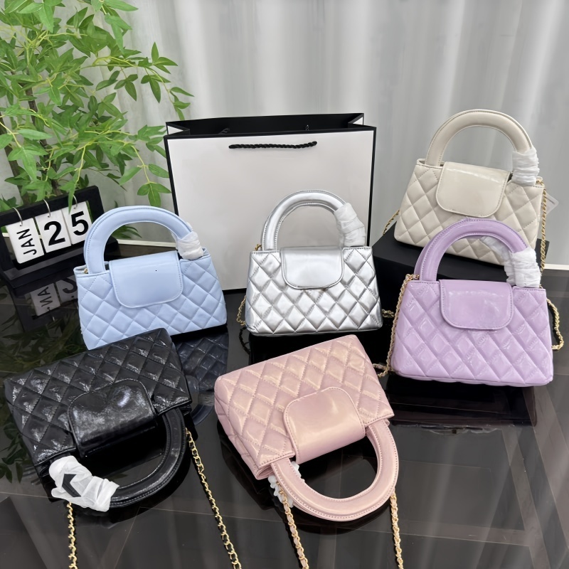 Luxury Tote 5A Leather 24p Kelly Crossbody Bag 23k Kelly Oil Waxed Leather Womens Bag 24a Velvet Shoulder Bag Designer Womens Bag Mirror Quality Fashion Chain Handbag