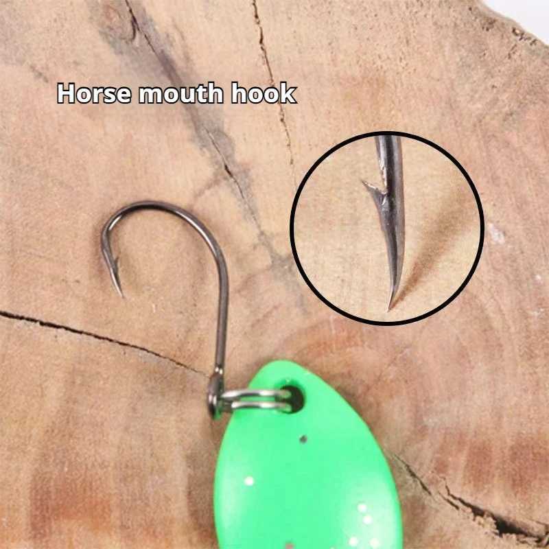 12pcs Fishing Spinneait Lures Set - Durab Iron Metal Spinners with Bright Multi-Colored Finish for FreshwaterXJ241128