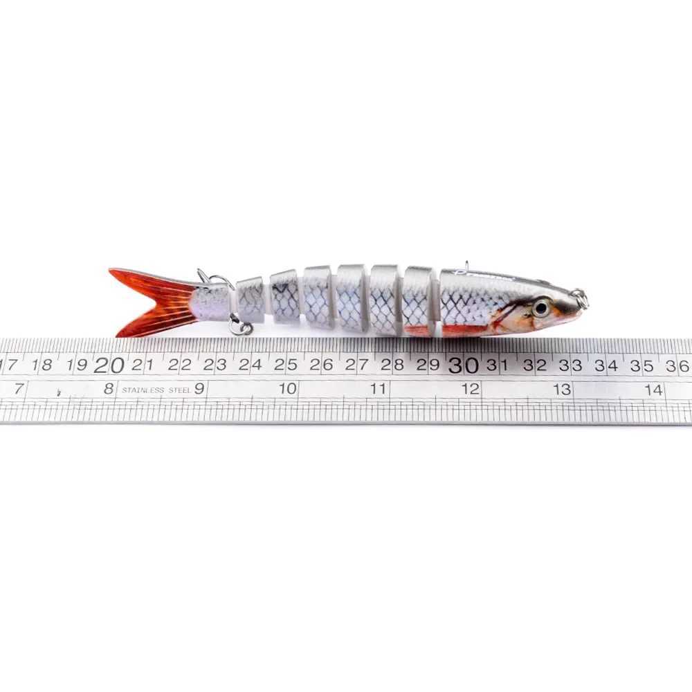 135mm/19g Fishing Lure Jointed Sinking Wobbr For Pike Swimbait Crankbait Trout Bass Fishing Accories Tack Bait pescaXJ241128