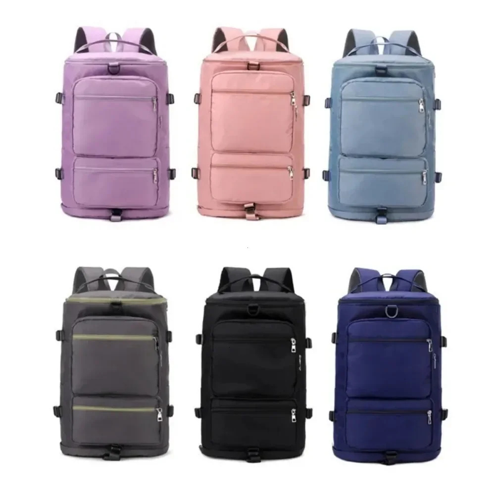 Women Large Travel Backpacks Waterproof Stylish Casual Daypack Bags with Luggage Strap Backpack Ladies Sports Yoga Luggage Bags 241206