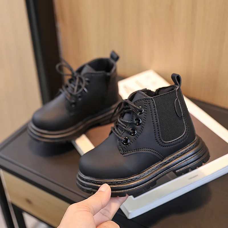 Baby Boys Girls Boots Autumn Winter New Mesh Ankle Boots Soft Bottom Anti Slip Toddler Shoes Fashion Cotton Boots Kids SneakersXJ241206