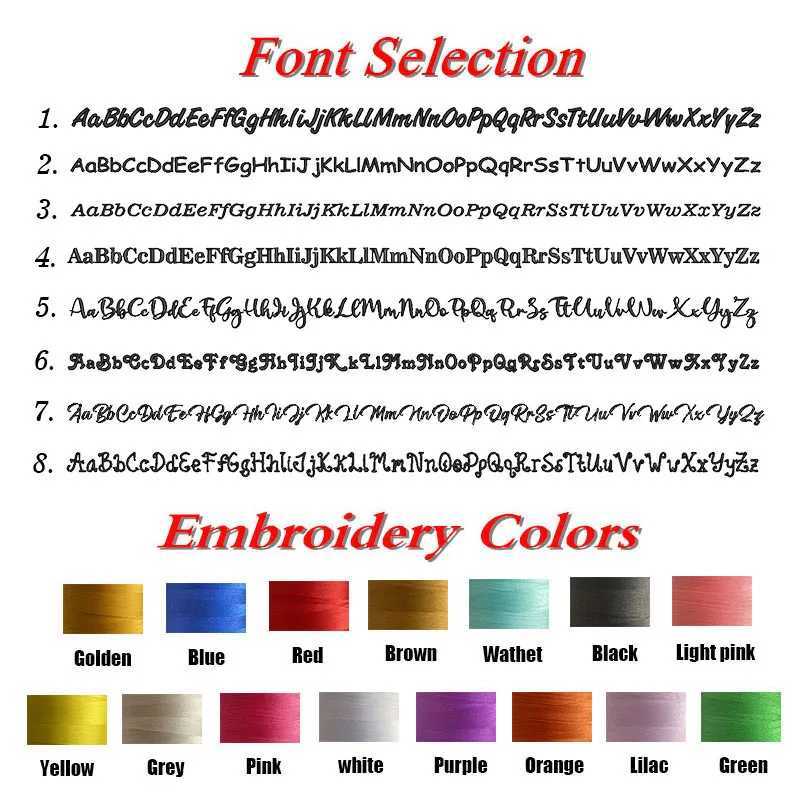 Custom Embroidery Flannelette Makeup Bag Persalized Large Capacity Veet Storage Bag Wedding Anniversary Gift CustomXJ241206