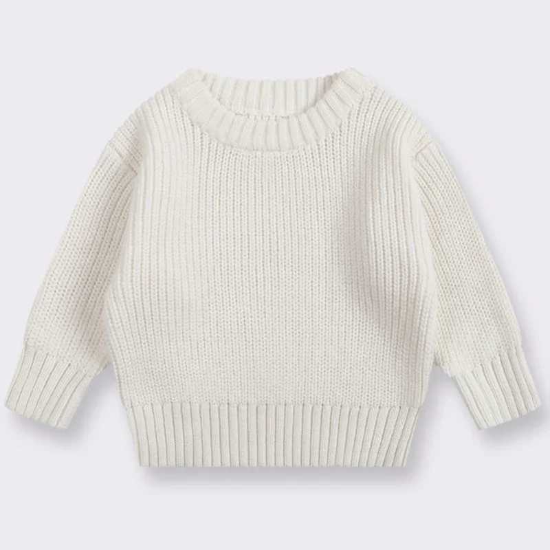 Cardigan 0-6Y Autumn Baby Sweater New Baby Boys and Girls Clothing Preschool Knitted Sweater Newborn Knitted Long Sleeve Cotton Baby Zipper Top Q24120