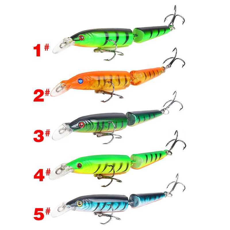 1Pc Minnow Fishing Lure Joint Bait 10.5cm 9g Simulated Hard Fishing Bait Artificial Wobbr Swimbait Bass Fishing TackXJ241128