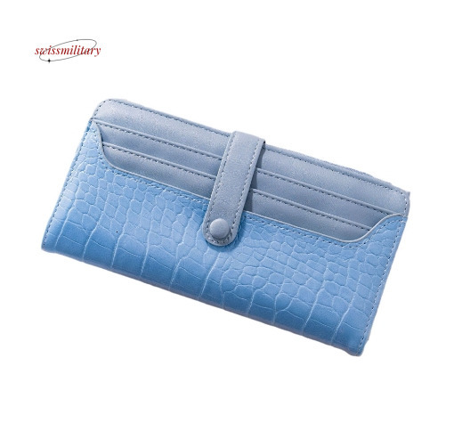 New Korean version women's wallet, long and fashionable handbag with crocodile pattern zipper buckle, creative light luxury wallet for women#11 s