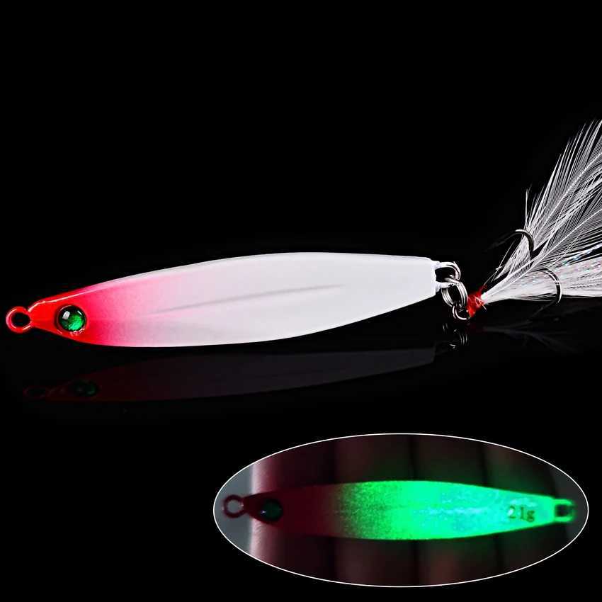 5pcs/lot Metal Jigs Spoon Lures 7G 10G 14G 17G Jig Lure Artificial Bait Shore Slow Jigging Super Hard Bass Sea Fishing TackXJ241128