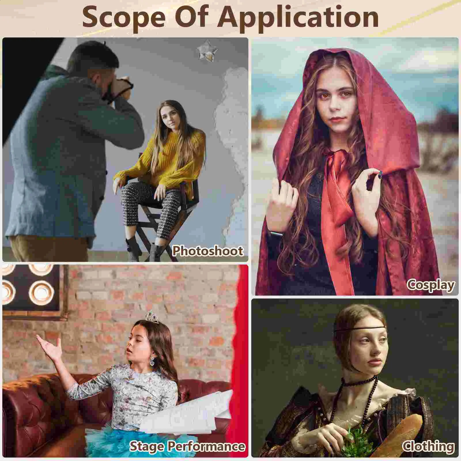 Headpieces Headdress Makeup Headband Party Hair Accessory Indian Child Headwear 241122