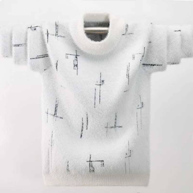 Cardigan Boys thick sweater autumn and winter fashion new knitted sweater childrens clothing childrens clothing 4 5 6 7 9 10 11 12 years Q241205