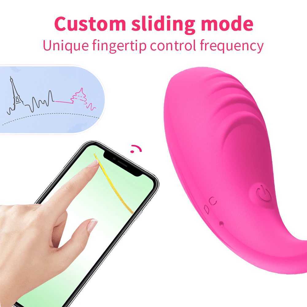 Wearable Massager Mini Vibrator with App Remote Control Vibration Remote Controller Couple Love Sex Toy Adult ProductsXJ241206