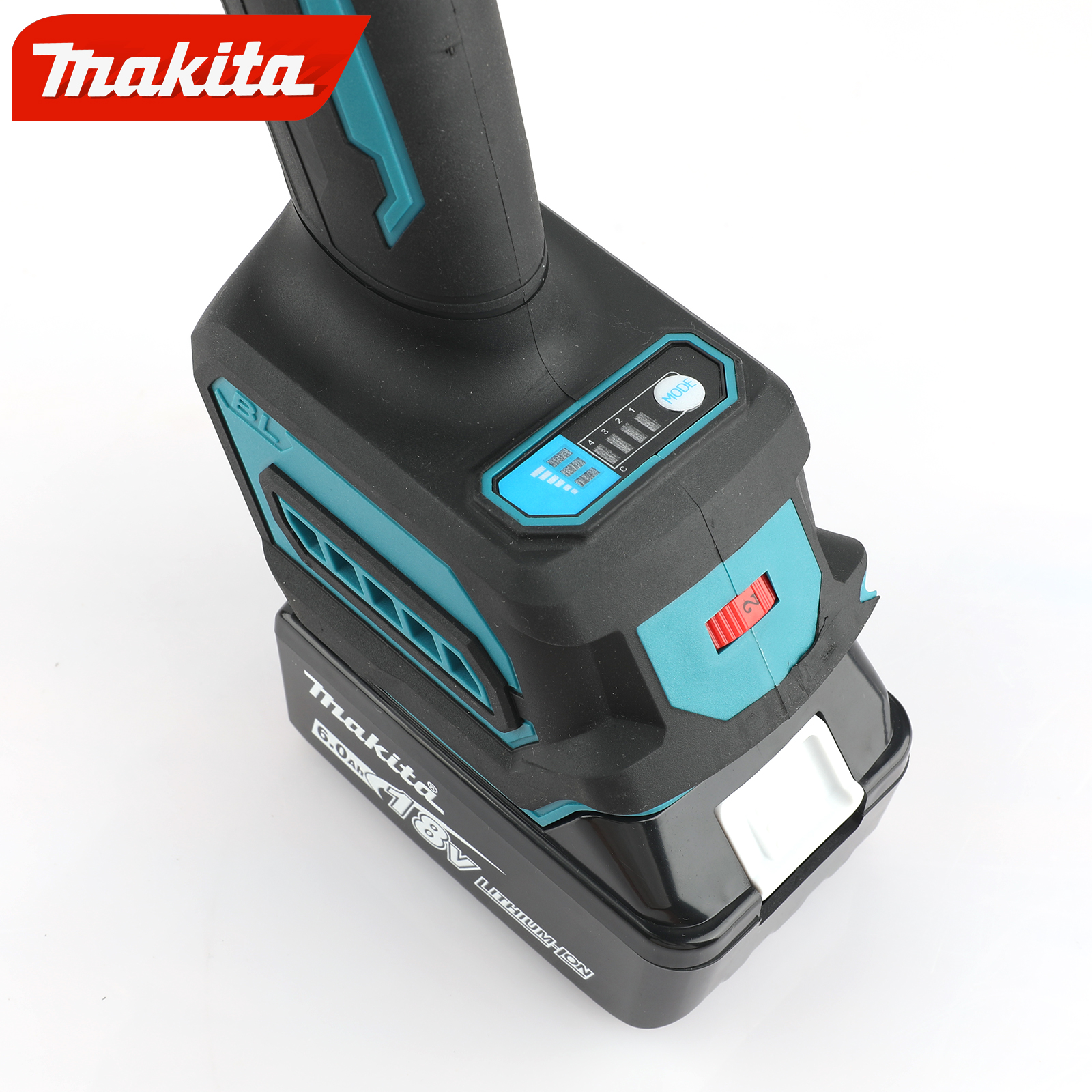 Makita new high-power charging angle grinder GA035G lithium electric grinding brushless large grinding machine cutting machine