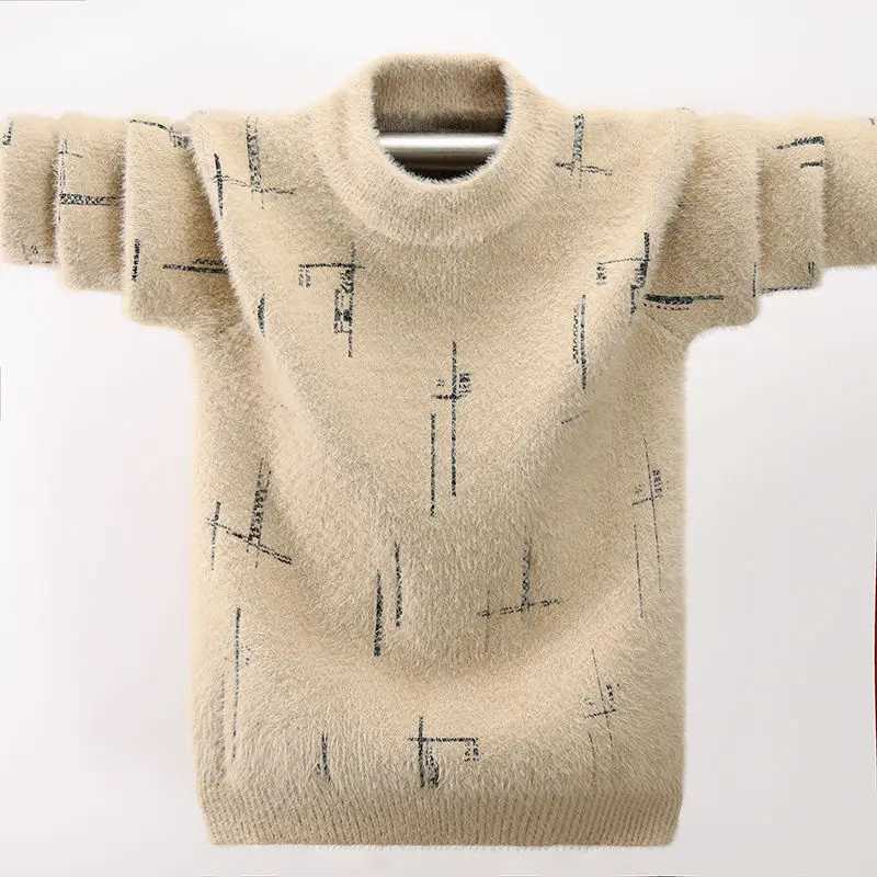 Cardigan Boys thick sweater autumn and winter fashion new knitted sweater childrens clothing childrens clothing 4 5 6 7 9 10 11 12 years Q241205