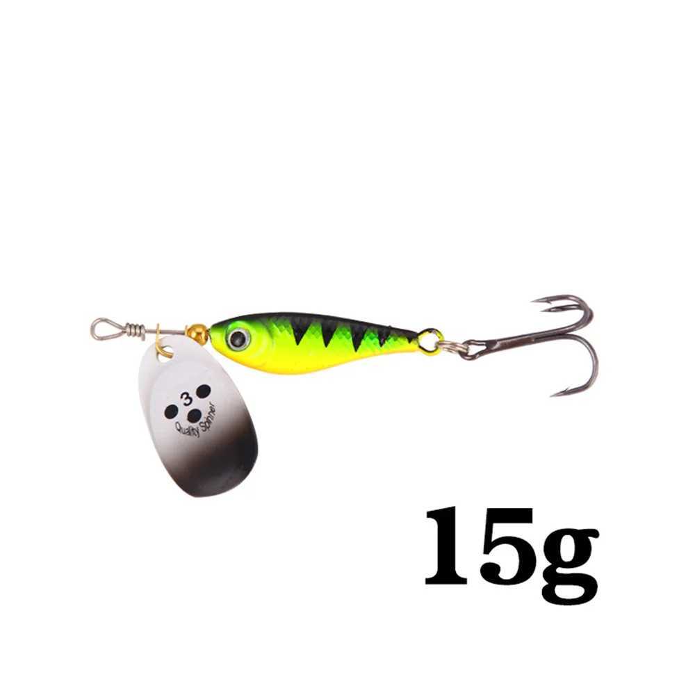1Pcs Long Cast VIB Fishing Spoon Lures Metal Spinner Hard Bait Wobbr Artificial Baits Treb Hook For Bass Pike Fishing TackXJ241128